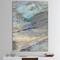 Designart - Rock Teal Panel I - Modern & Contemporary Premium Canvas Wall Art